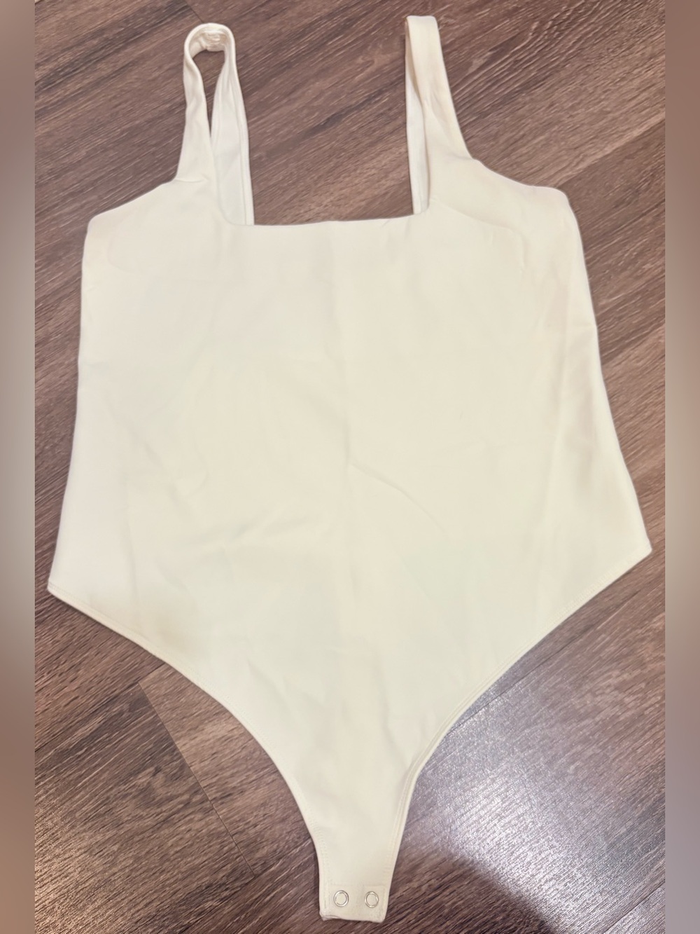 Good American Sculpting Modern Tank Bodysuit in White size 4/XL New without tags
